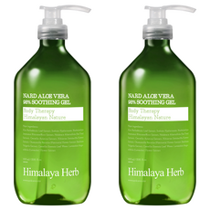 나드 알로에베라 98% 수딩젤, 1L, 2개