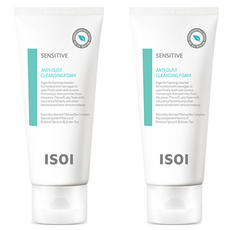 ISOI 敏感防塵潔面泡沫 100ml, 2個