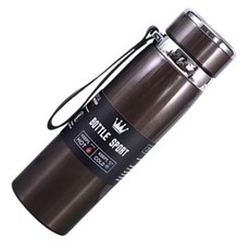 워터하마 대용량 진공 텀플러 스포츠 보냉 보온병, 브라운, 800ml, 1개