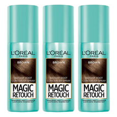 로레알파리 매직 리터치 헤어스프레이 75 ml, 브라운, 3개