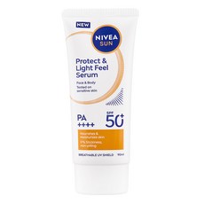 NIVEA 妮維雅 輕盈水潤舒緩防曬精華, 90ml, 1個