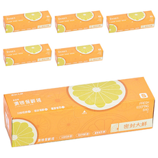 小麥購物 G246 拉鍊保鮮袋, 6盒, 小(S), 20個