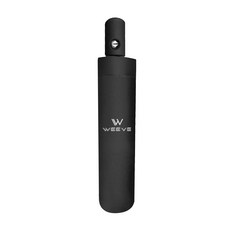 WEEVE UV99.9% 抗紫外線遮光折疊傘 一鍵三折自動傘 晴雨兩用 附傘套 黑色