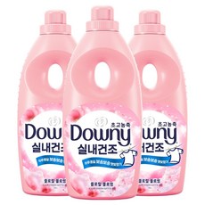 다우니 초고농축 섬유유연제 실내건조 플로럴 블로썸향 본품, 1.05L, 3개