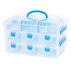 JUSKU 佳斯捷 手創家三層抽屜式收納箱 #3151, 顏色隨機, 1個