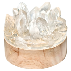 命運好好玩 白水晶簇化煞燈 8110805, 1個, 白色