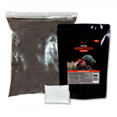 쥬맥스 로웰 코코피트 베딩 소라게 키우기 사료 리필세트, 1세트