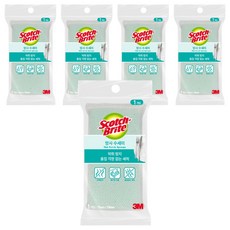 스카치브라이트 3M 망사 수세미, 1개입, 5개