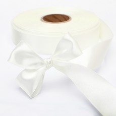 포장넷 공단 기본 리본, 백아이보리, 45m, 1개