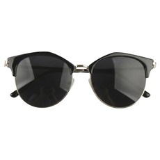 MELACME 多邊形金色基本款墨鏡