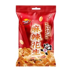Dan-D pak 丹帝 麻辣花生 顆顆紮實、粒粒飽滿 辣椒與胡椒香氣, 120g, 1包