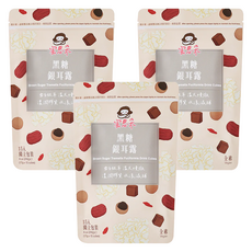 Medolly 蜜思朵 黑糖銀耳露 獨立包裝 全素, 17g, 15包, 3袋