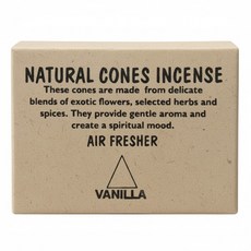 尼泊爾 LOTUS 天然手工香薰塔香 25個, VANILLA 香草, 1盒