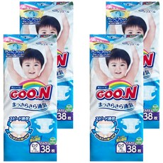 GOO.N 大王 日本境內版 輕薄舒爽 黏貼型尿布 12~20kg, XL, 152片