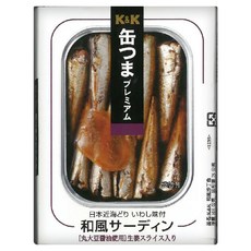 K&K 和風沙丁魚（丸大豆醬油使用）, 105g, 1罐