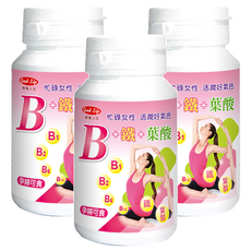 good Life 得意人生 女性 B + 鐵, 30顆, 3罐