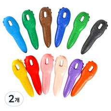 Joan Miro 不沾手旋轉蠟筆 94686, 2個, 12色