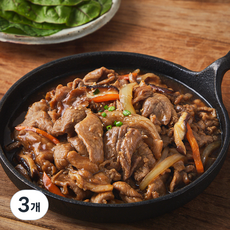 정육생활 제주흑돼지 불고기, 1kg, 3개