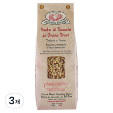 루스티켈라디아브루초 프레골라 사르다 파스타면, 500g, 3개