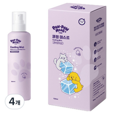 포포몽 반려동물 쿨링 미스트, 4개, 150ml
