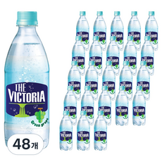 웅진빅토리아 더빅토리아 청포도 탄산음료, 500ml, 48개