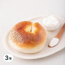 훕훕베이글 앙치즈 베이글, 175g, 1개입, 3개