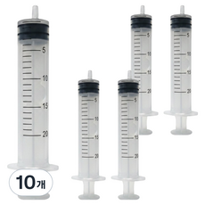 헬스퍼스트 다용도 주사기 20ml, 10개