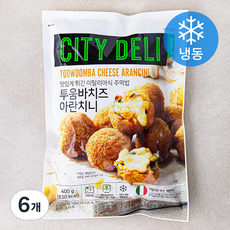 시티델리 투움바치즈 아란치니 (냉동), 6개, 400g