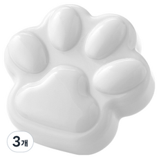 고양이 발바닥 각질 굳은살 제거 발 그라인더 화이트, 1개입, 3개, 84g