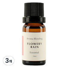 소소코 아로마블랜딩 에센셜오일 플라워이 레인, 3개, 10ml