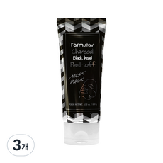 Farmstay 炭黑去黑頭面膜 100g, 1入, 3個