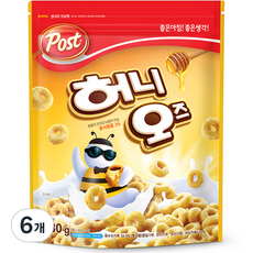 포스트 허니 오즈 시리얼, 6개, 480g