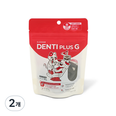 엘르독 반려동물 플러스 지 영양제, 구강/치석관리, 90g, 2개