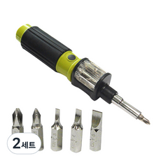 TOOLSPIA Monstool 彈匣式替換鑽頭螺絲起子, 2套