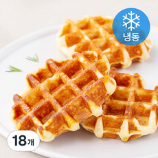 와필레 플레인 와플 (냉동), 70g, 1개입, 18개