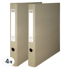 MiDAS HYUNPOONG 透明文件夾 A4 50入, 灰色, 4個