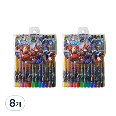 漫威復仇者色鉛筆, 12 種顏色, 8個
