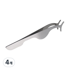 Y-Chu 睫毛夾 基礎款, 銀, 4個