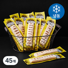 쿠즈락 닭가슴살 밀어바 고구마맛 (냉동), 80g, 45개