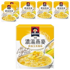 QUAKER 桂格 濃湯燕麥 奶油玉米風味 5包, 235g, 6盒
