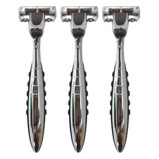 KAI 貝印 男用 4刀刃 刮鬍刀 KR4-1S, 3支, 1入