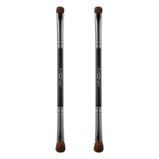 MACQUEEN 雙頭眼影刷, 混色, 2個