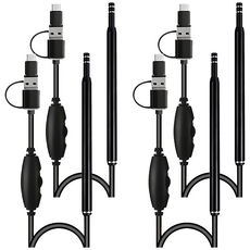 AHOYE 高清可視挖耳器 Type-C供電, 4個, 1個裝