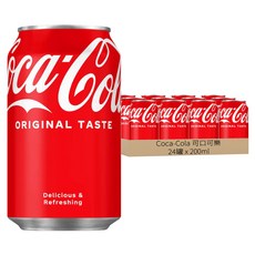 Coca-Cola 可口可樂 迷你罐原味套裝，隨時暢快，獨特美味，自1886年傳承, 200ml, 24罐