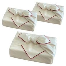 르미에 棉布包巾 55cm, 3個, 紅色