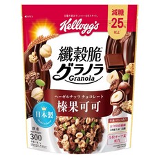 Kellogg's 家樂氏 Granola 纖穀脆 榛果可可, 300g, 1包