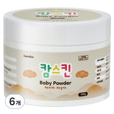 캄스킨 베이비 파우더, 100g, 6개 100g, 6개
