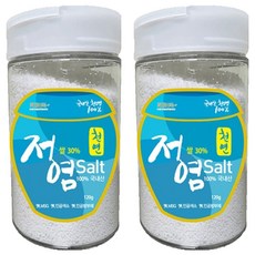 華紅有綠天然米 30% 低鹽鹽巴, 120g, 2個