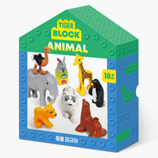 MY LITTLE TIGER 積木組 S號, 動物圖