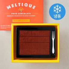 멜티크 밀크앤다크 파베 초콜릿 (냉동), 140g, 1개